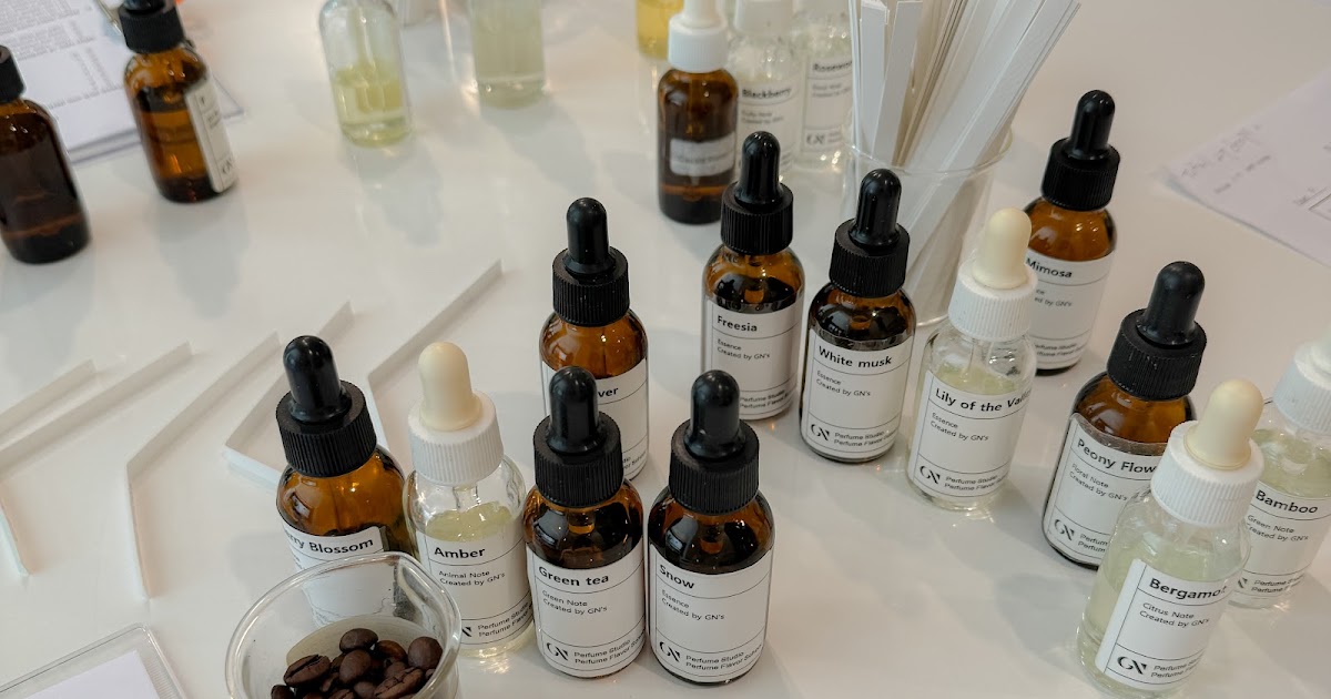 I joined a perfume-making class in Seoul! – Beragampengetahuan