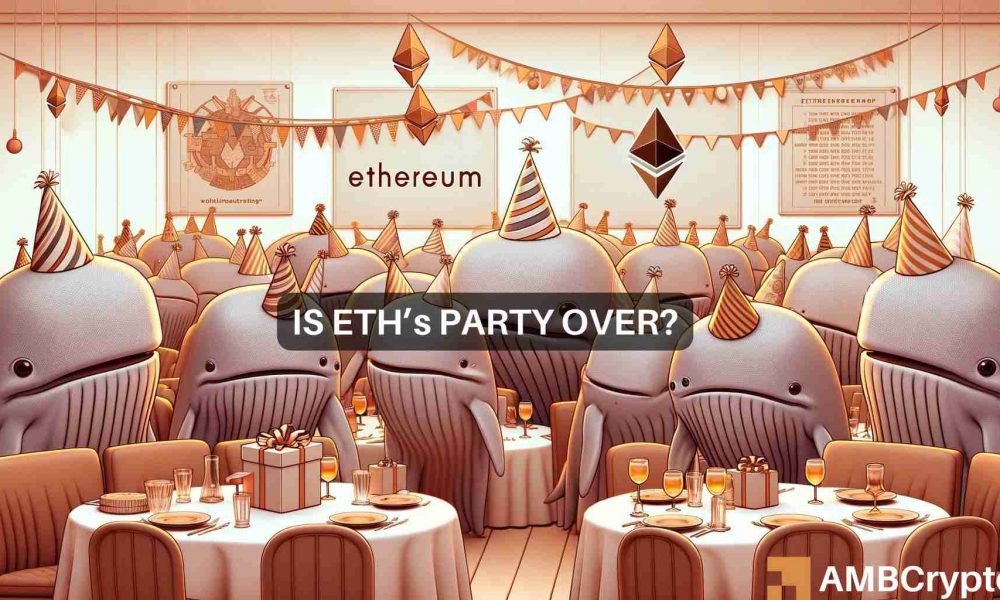 More Ethereum whales exit the market – Are they giving up? – Beragampengetahuan