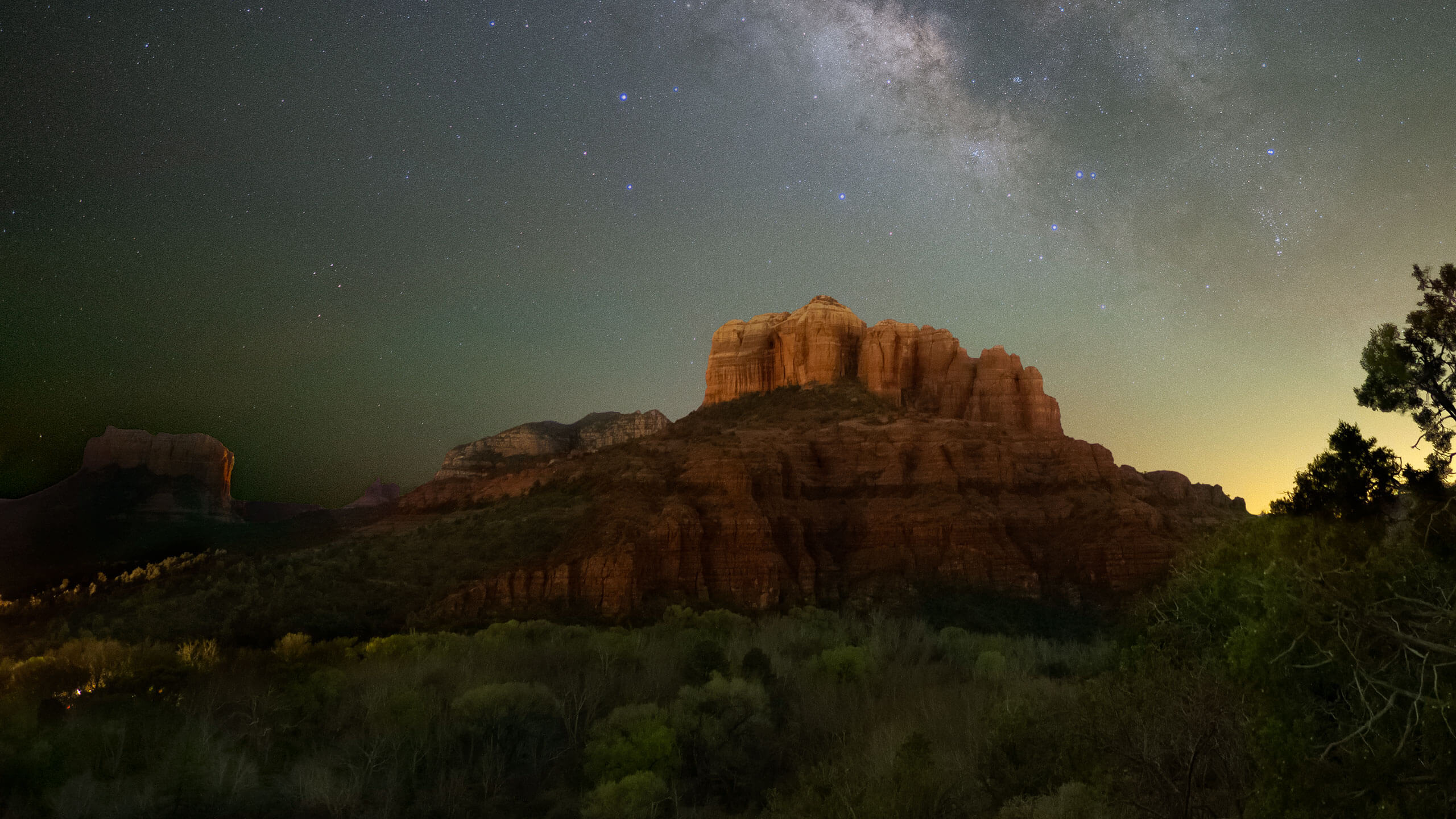 Milky Way noise reduction: Foreground – Beragampengetahuan