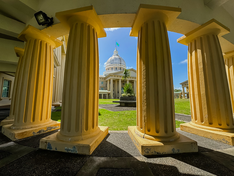 Palau Capitol Building in Melekeok