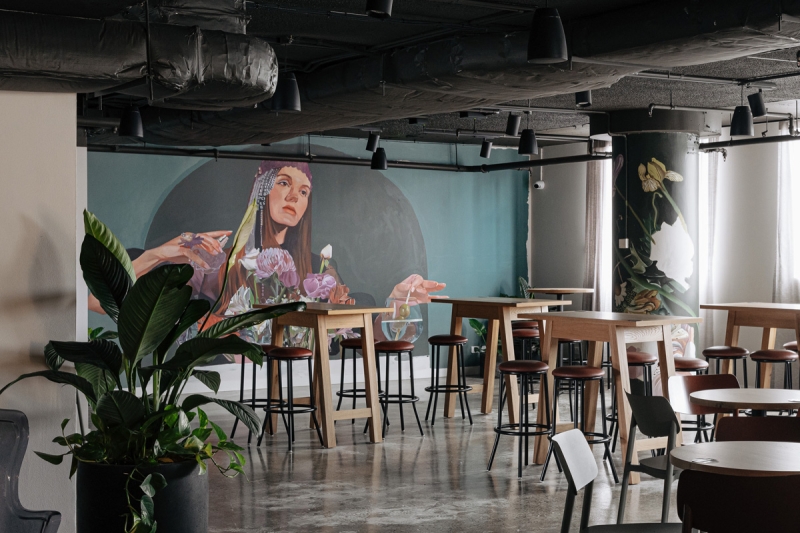 Blossom Rooftop event venue for hire space in Melbourne city