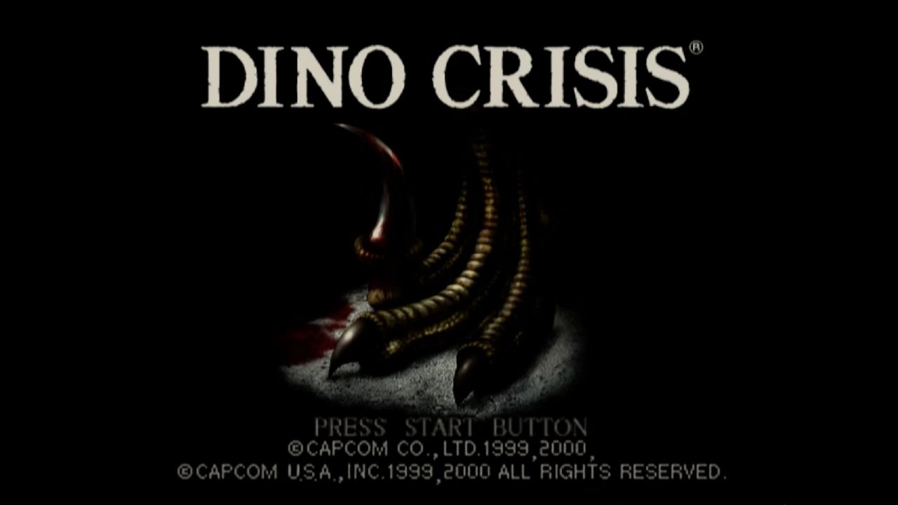 Layar pemuatan Dino Crisis