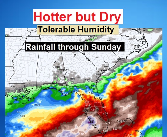 Pembaruan hari Rabu: Hari yang lebih panas – tetapi lebih kering – kelembapan yang dapat diterima.

 – Beragampengetahuan