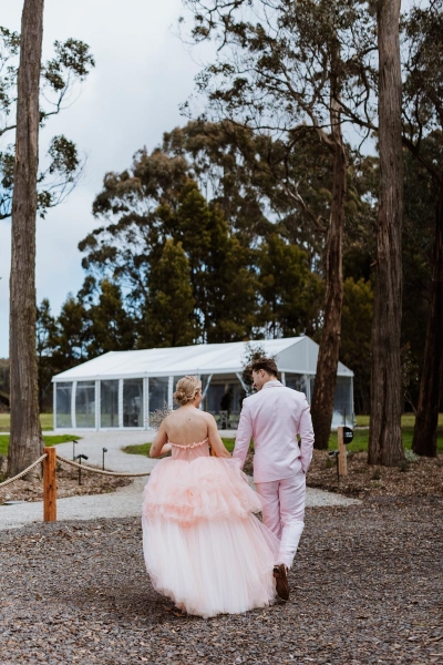 Host your wedding reception at the new Leonard's Hill Estate in regional Victoria Australia.