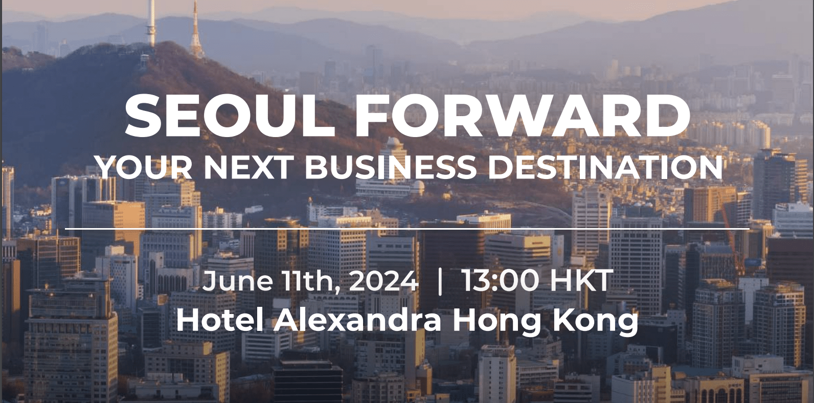 Invest Seoul mengundang perusahaan-perusahaan yang berbasis di Hong Kong untuk menghadiri Konferensi “Seoul Forward: Your Next Business Destination” pada 11 Juni – beragampengetahuan

 – Beragampengetahuan