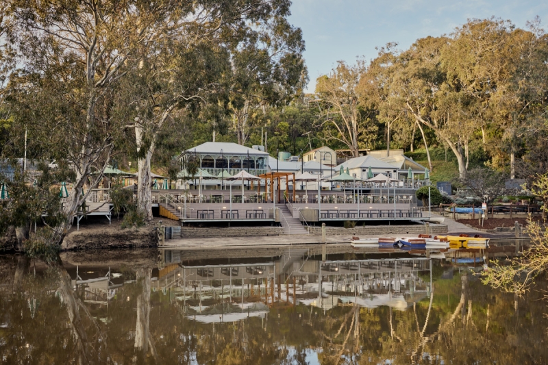 The new Studley Park Boathouse in Kew can be hired for private events.