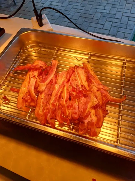 Bacon di hotel yang bagus