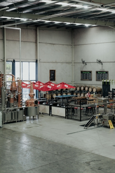 The Craft & Co Preston in an industrial wedding venue