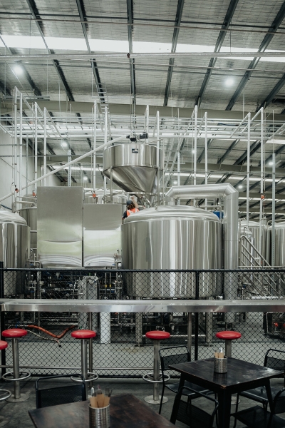 The Craft & Co Preston in an industrial wedding venue