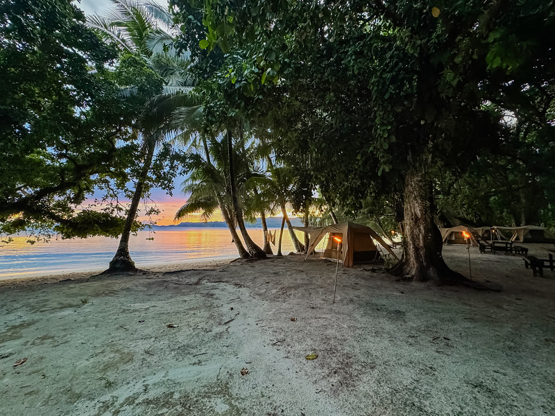 Camping with Rock Island Kayaking Expeditions in Palau