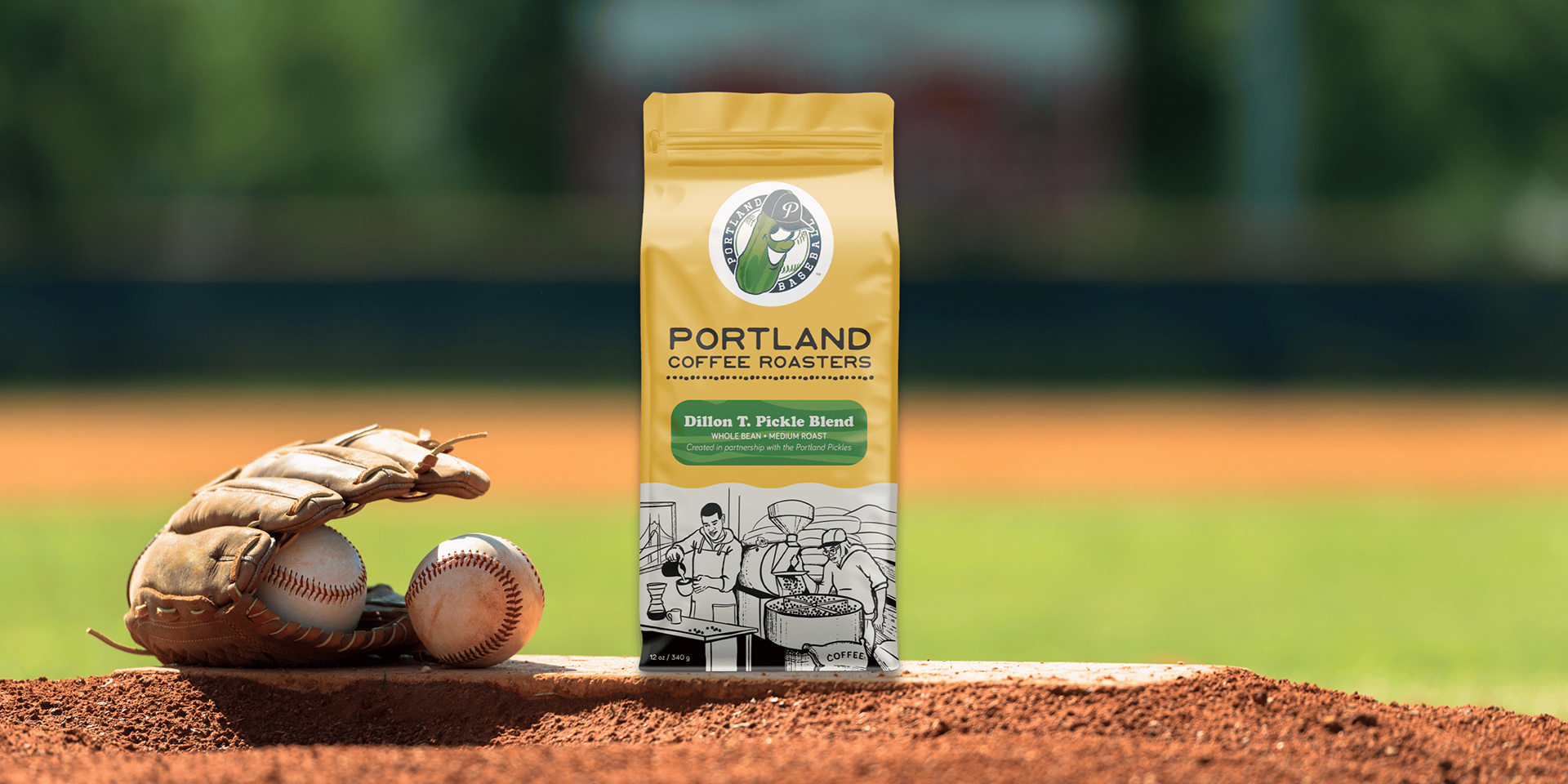 Portland Coffee Roasters & Portland Pickles bekerja sama untuk campuran Dillon T. Pickle

 – Beragampengetahuan