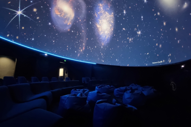 Have a wedding under the stars at Bendigo's new Planetarium function space