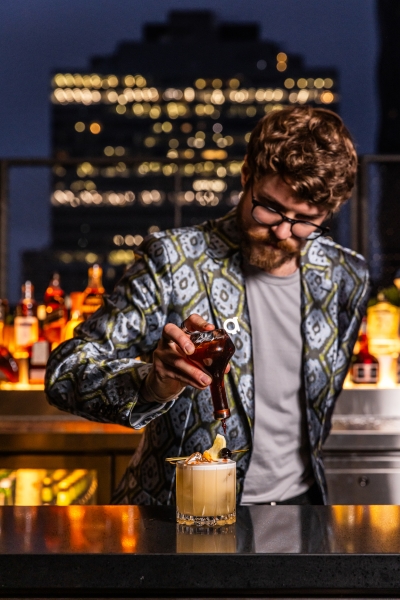 Resep Koktail Pernikahan Tropis Vincent Mango dari Rooftop di QT Melbourne