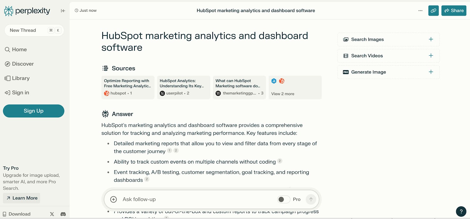Perplexity search results for “beragampengetahuan marketing analytics and dashboard software.”