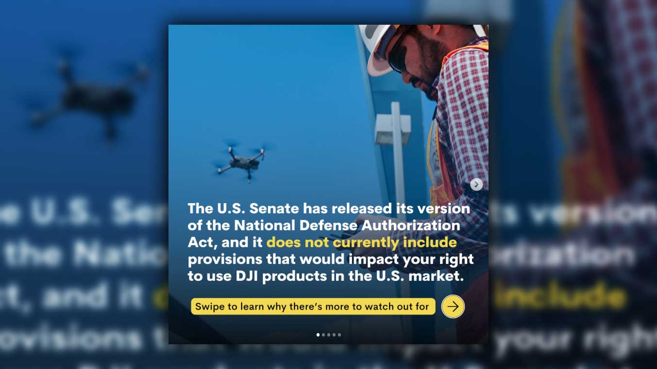 Undang-Undang Otorisasi Pertahanan Nasional versi Senat tidak menggerakkan DJI

 – Beragampengetahuan