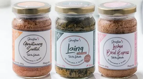 Produk makanan buatan Josefina