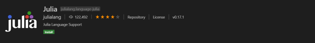 Ekstensi Julia VSCode