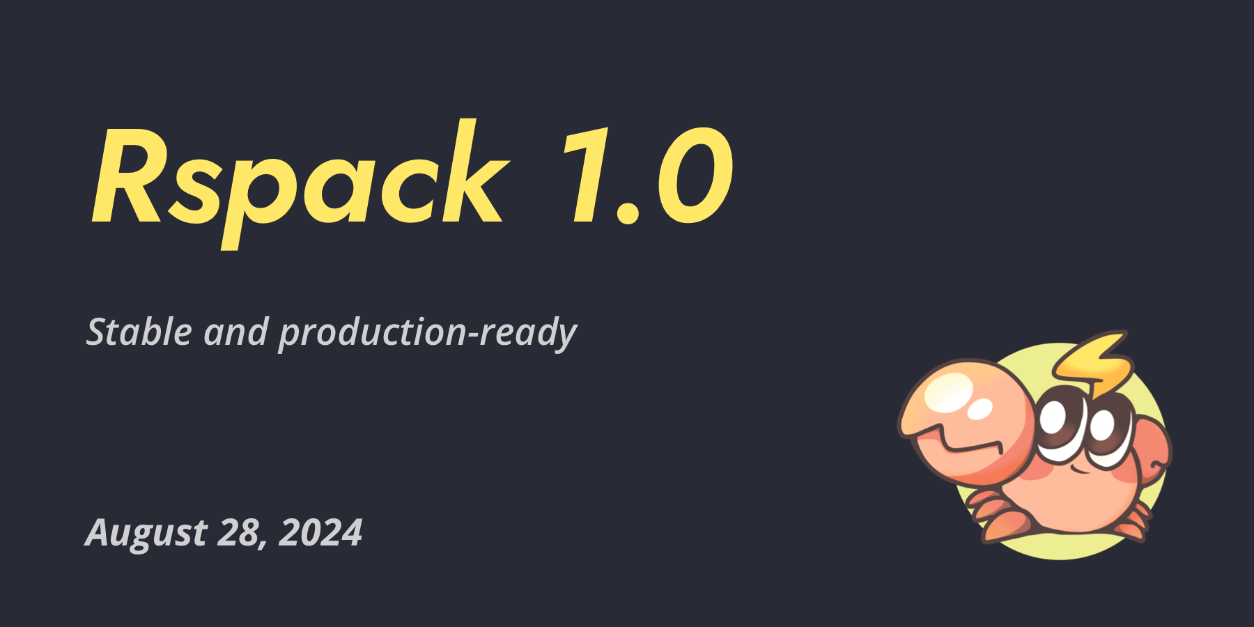 Announcing Rspack 1.0 – Rspack – Beragampengetahuan