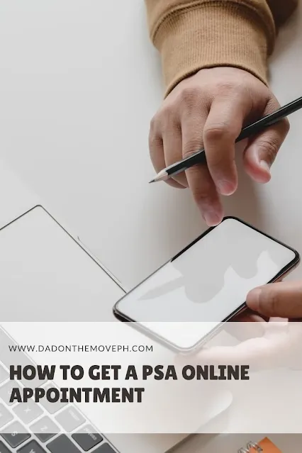 Langkah-langkah untuk mendapatkan janji temu PSA online