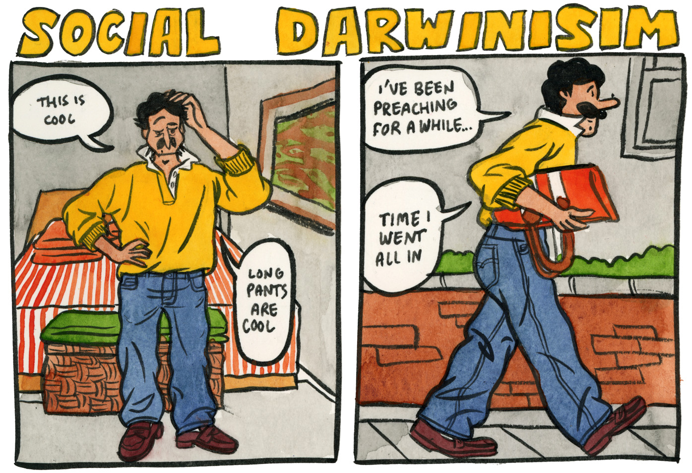 Gaya Menggambar dan Mode: Darwinisme Sosial

 – Beragampengetahuan
