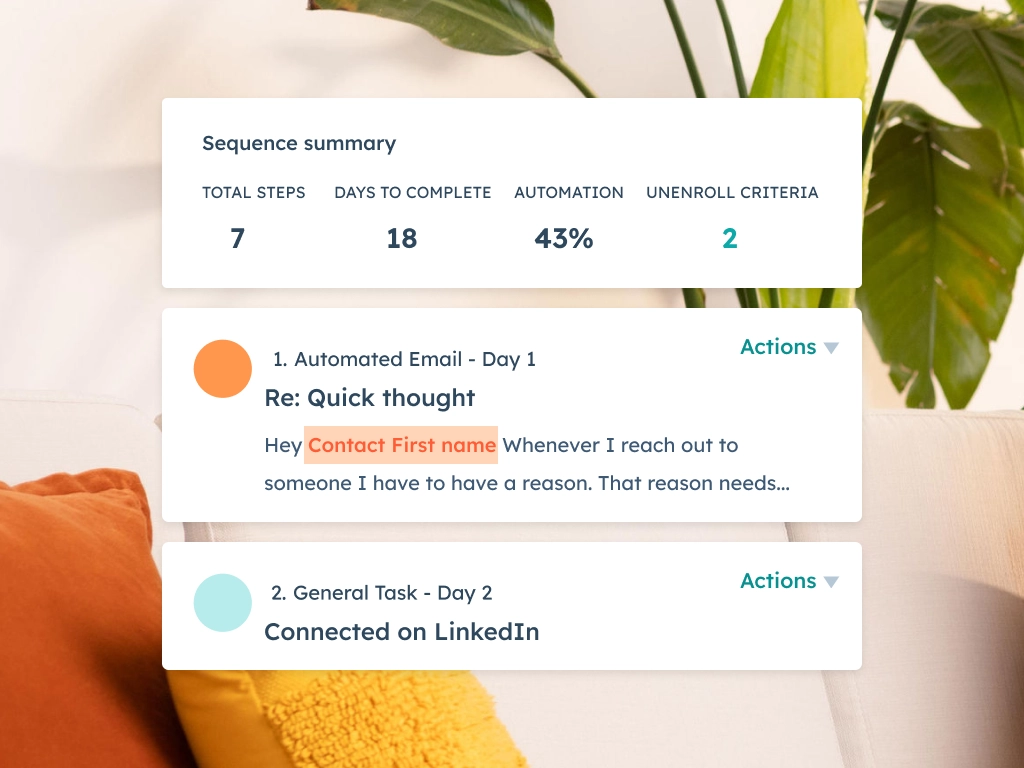 Screenshot of beragampengetahuan an Email marketing and lead management for B2B SaaS