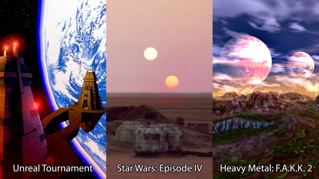 Sky in games and movies
