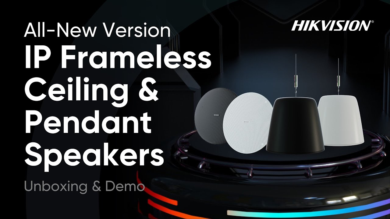 Versi Baru Speaker Langit-langit IP Tanpa Bingkai dan Speaker Gantung Unboxing dan Demo

 – Beragampengetahuan