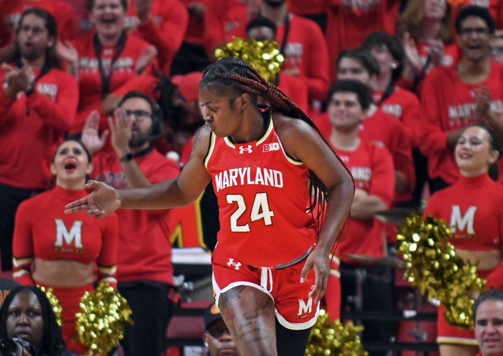 Bola basket wanita No. 11 Maryland mengalahkan Syracuse 84-73.

 – Beragampengetahuan
