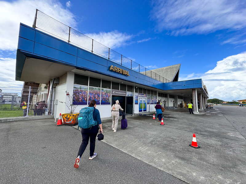 Honiara International Airport in the Solomon Islands