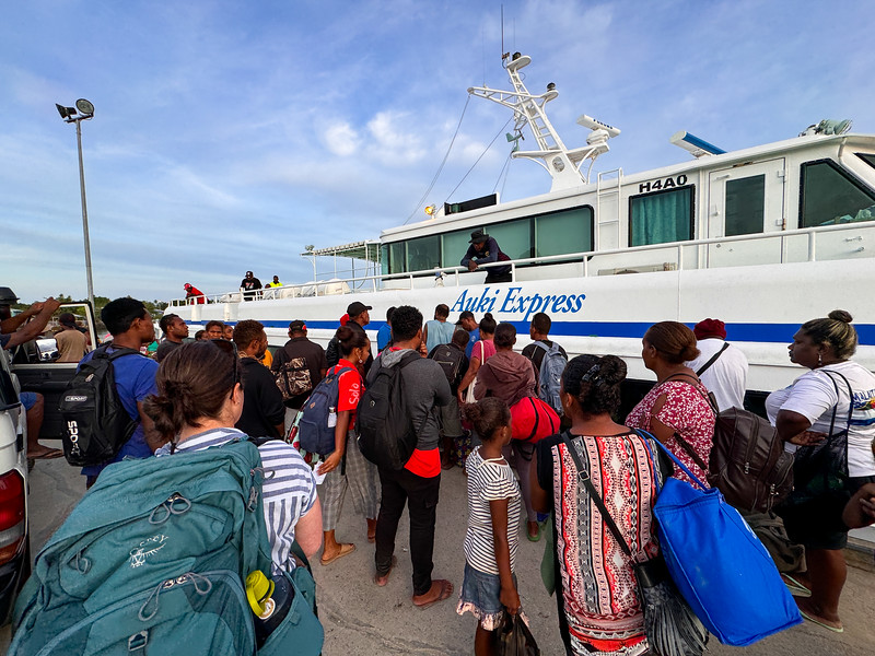Auki Express between Auki and Honiara in the Solomon Islands