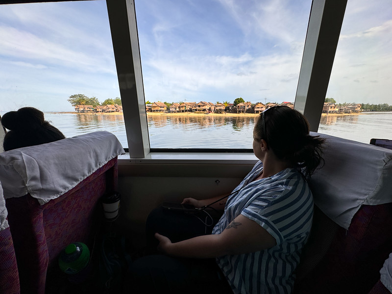 Lina Stock on the Auki Express between Auki and Honiara in the Solomon Islands