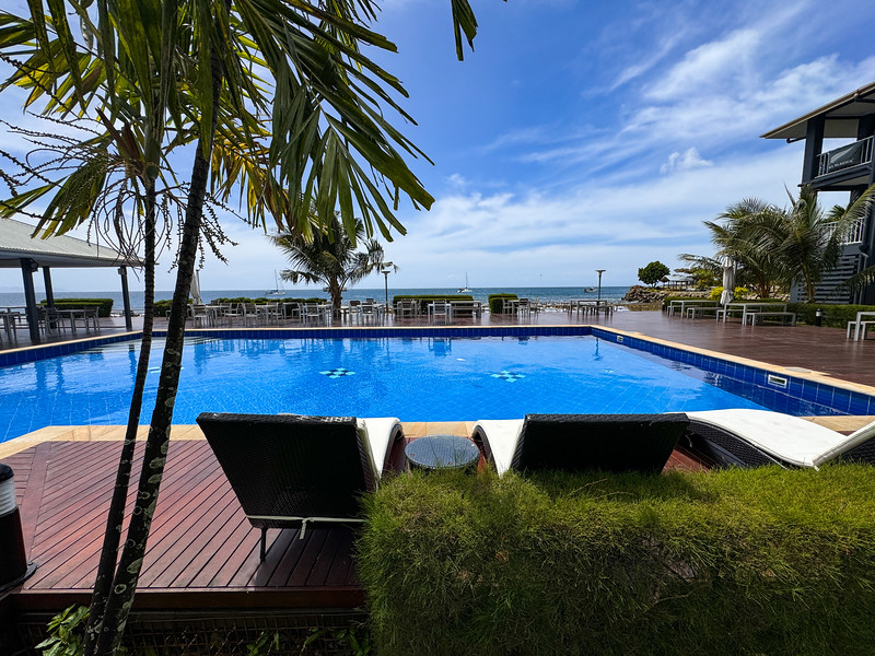 Pool at Heritage Park Hotel in Honiara, Solomon Islands