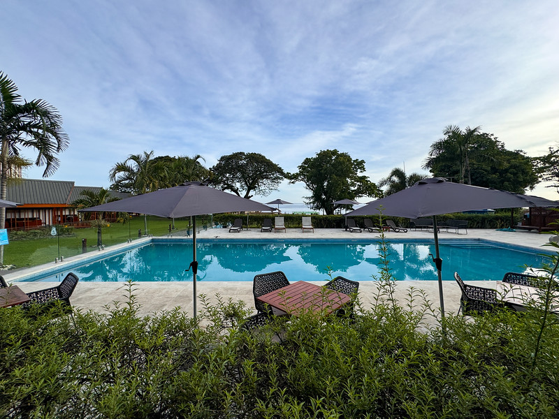 Pool at Coral Sea Resort in Honiara, Solomon Islands