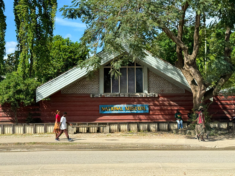 Street view of the Solomon Islands National Museum in Honiara