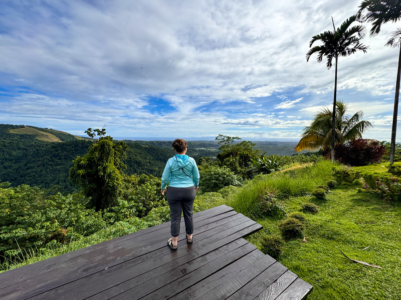 Lina Stock at Parangiju Mountain Lodge in the Solomon Islands