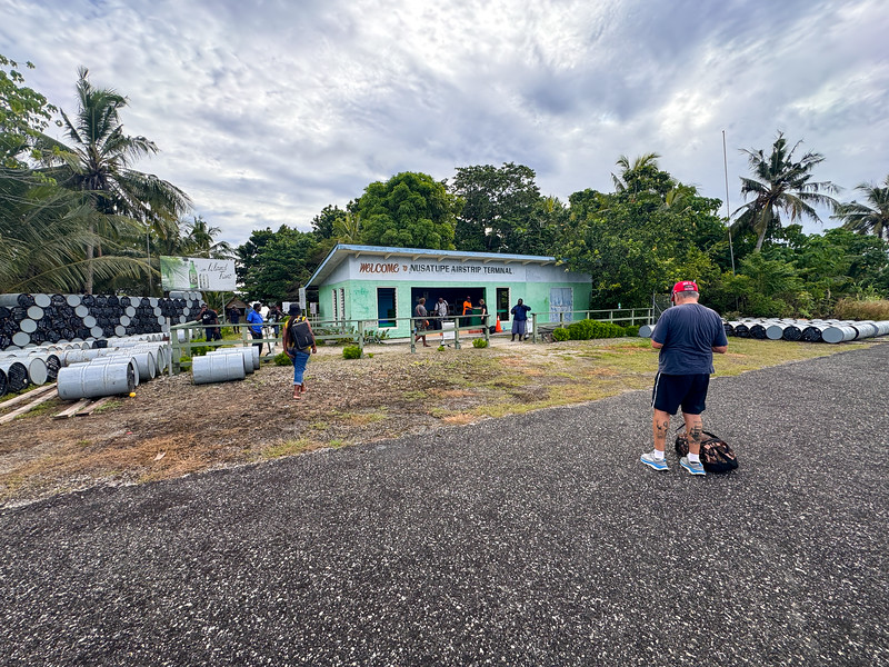 Gizo airport in the Solomon Islands