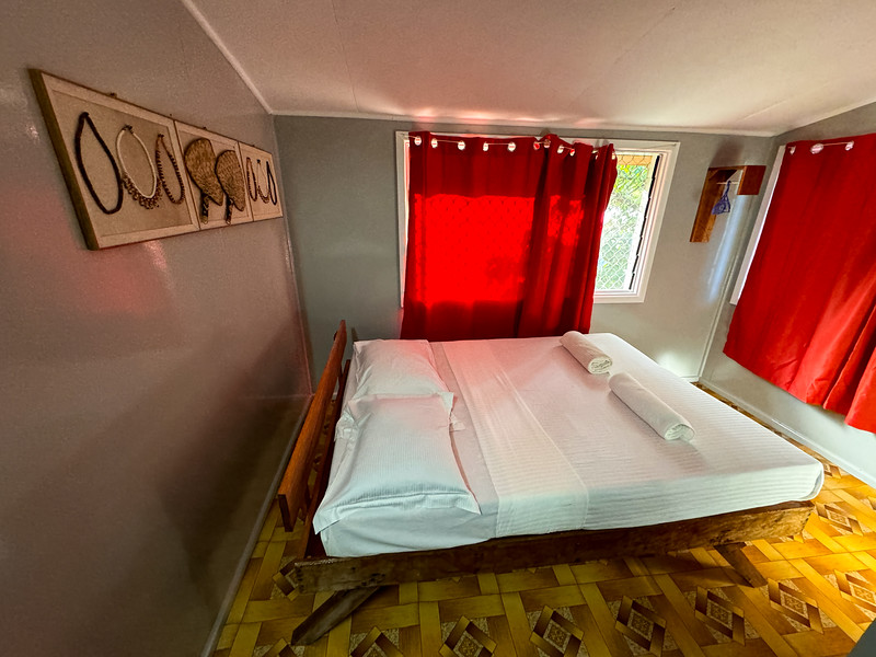 Bedroom at BH Transit Lodge, Auki, Malaita, Solomon Islands