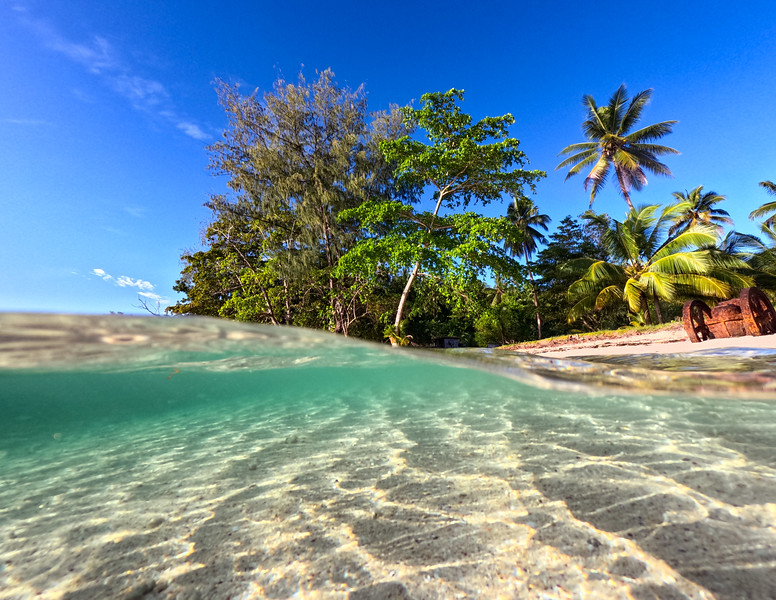 Hopei Island in the Solomon Islands