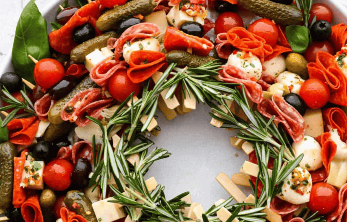 Antipasto Charcuterie Wreath | The Recipe Critic – Beragampengetahuan
