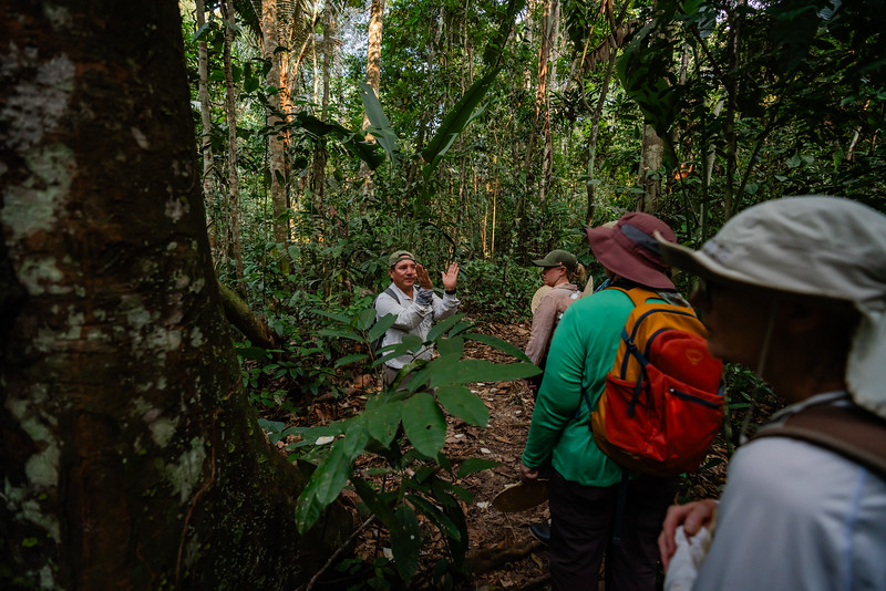Denis Gonzales, Delfin III Naturalist Guide in the Amazon Rainforest near Iquitos, Peru
