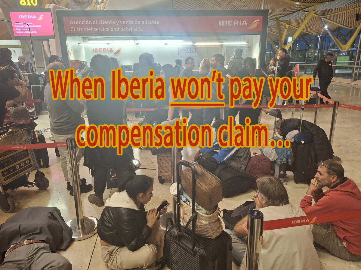 Ketika Iberia tidak membayar klaim kompensasi Anda…

 – Beragampengetahuan