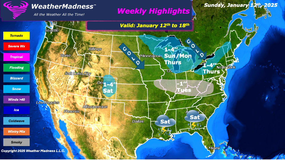 Weather Madness – Sorotan Mingguan 12 – 18 Januari – beragampengetahuan – Cuaca 24/7!

 – Beragampengetahuan