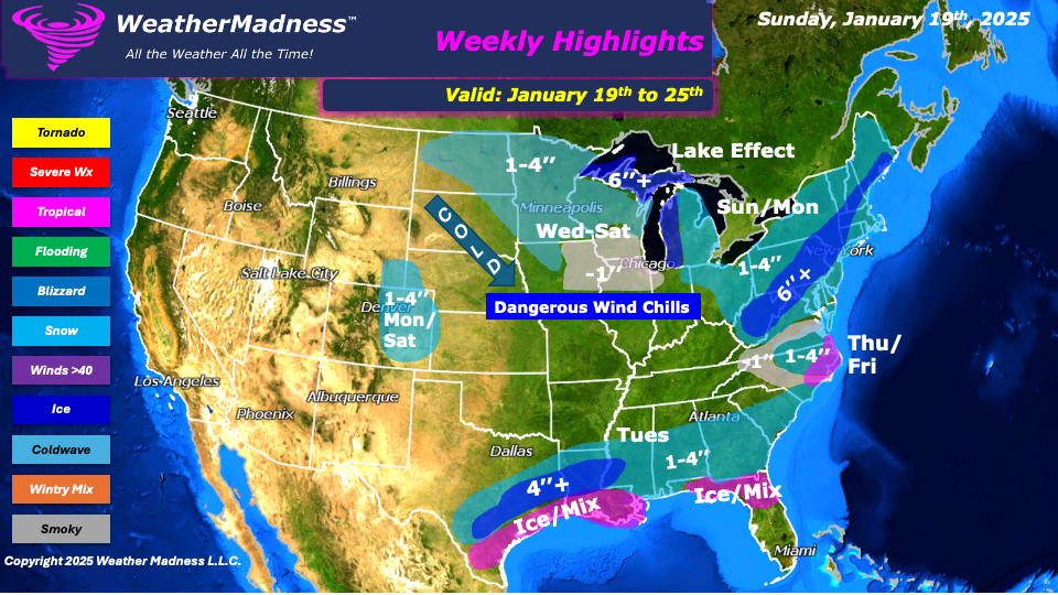 Sorotan Weather Madness Mingguan pada 19 hingga 25 Januari-Magic-All Ceather Condition sepanjang waktu!

 – Beragampengetahuan