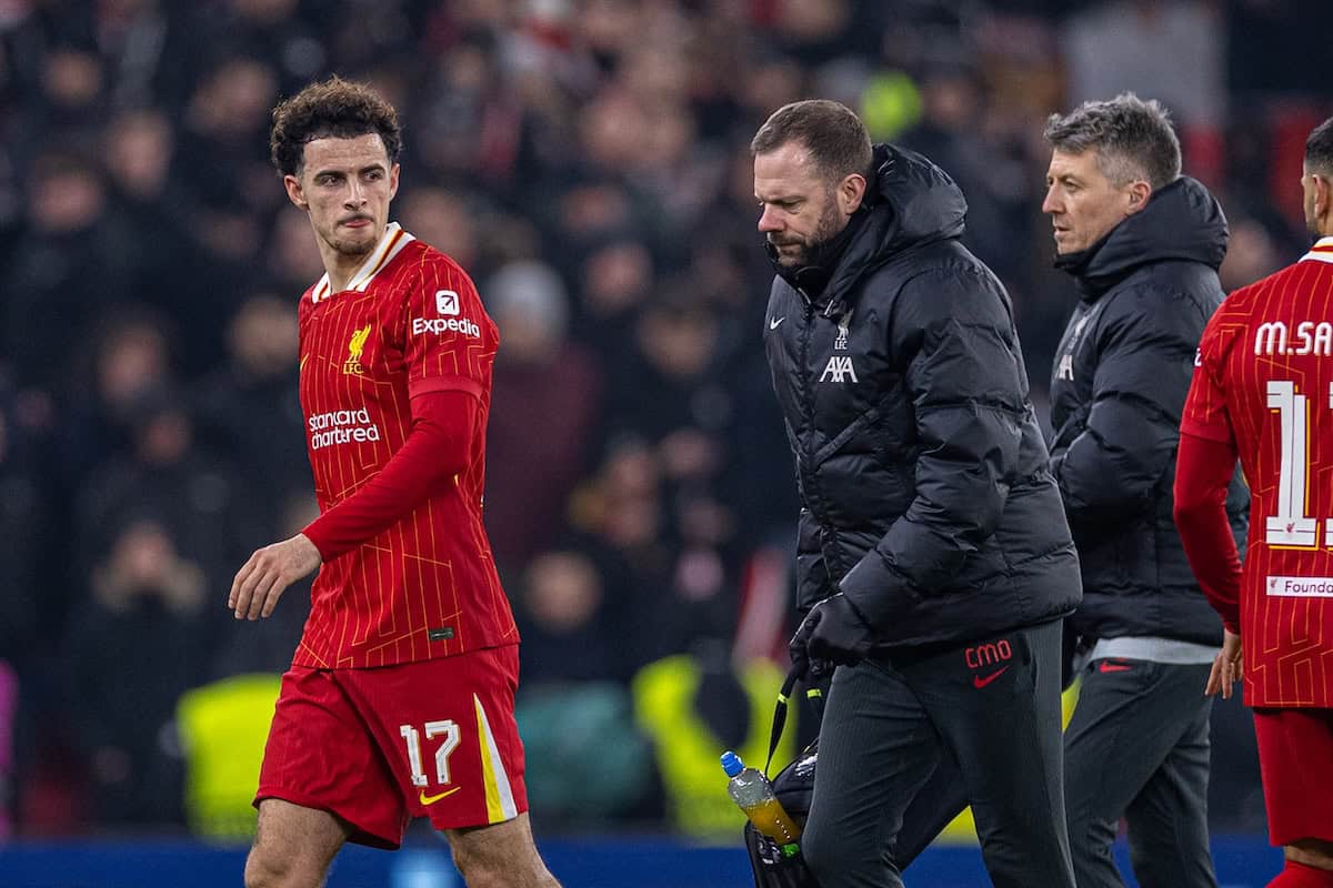 Cedera Curtis Jones dipastikan saat Arne Slot menjelaskan pergantian pemain pada laga melawan Lille – Liverpool FC

 – Beragampengetahuan
