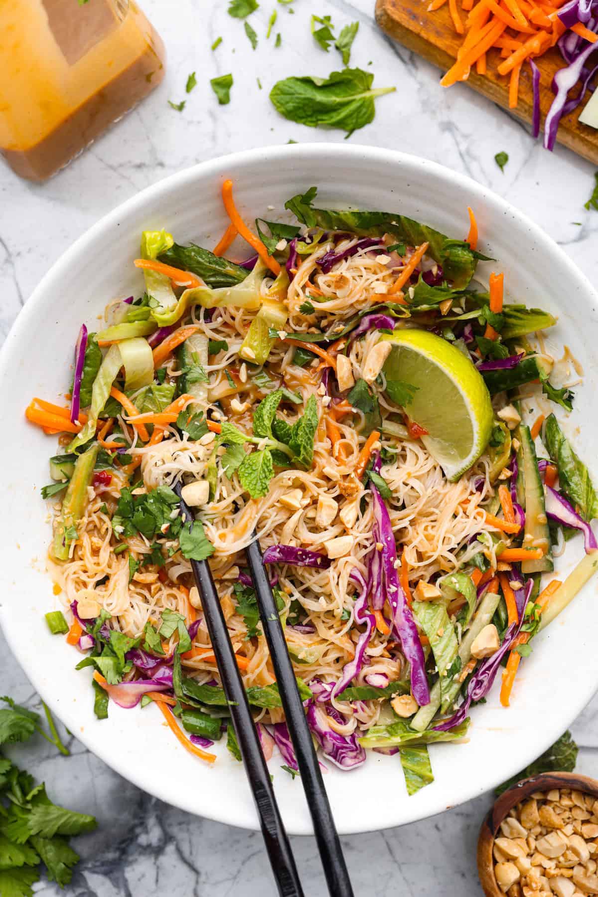 Spring Roll in a Bowl With Peanut Sauce| The Recipe Critic – Beragampengetahuan