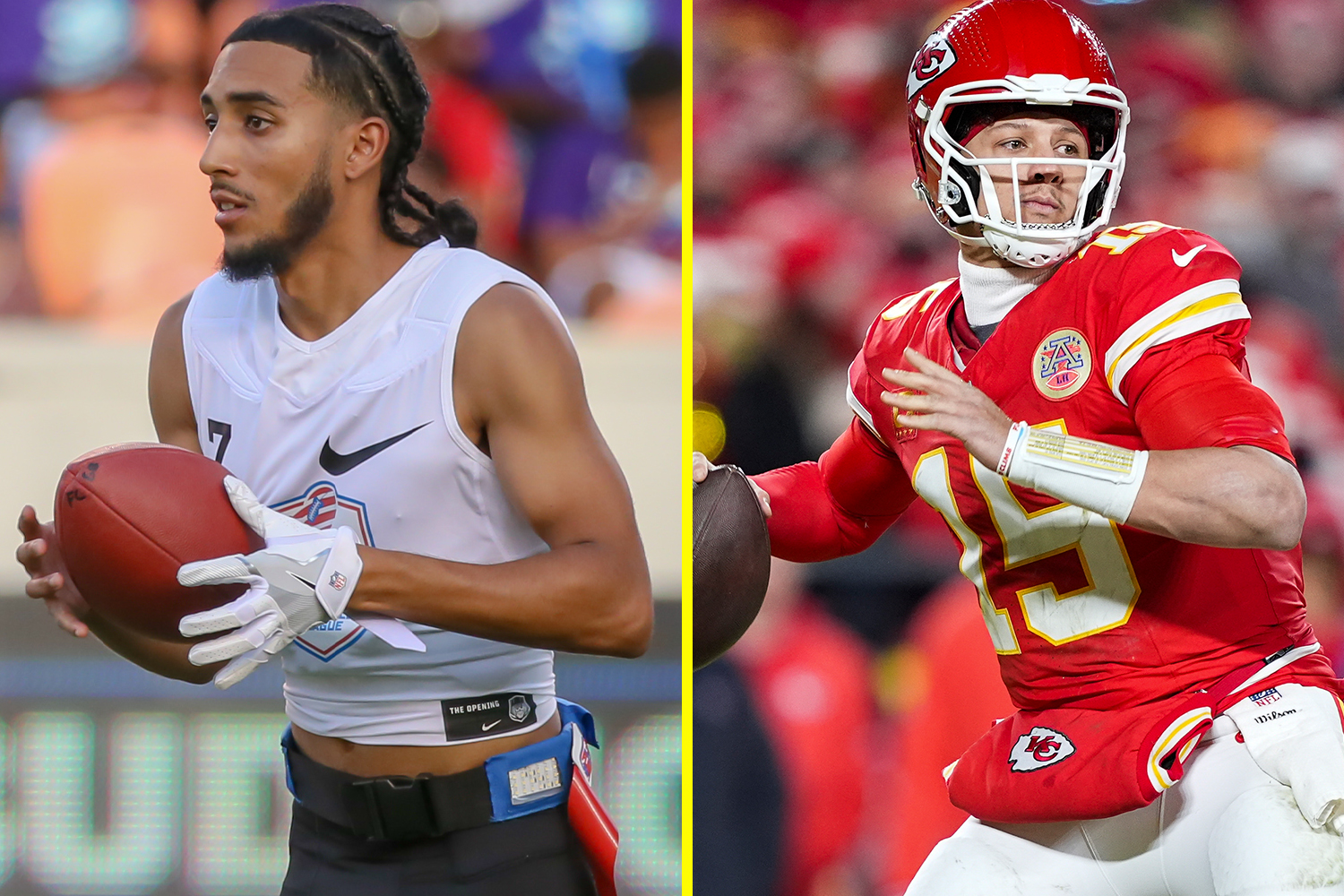 ‘Dia ingin belajar permainan saya. – Bintang sepak bola tidak akan menerima Patrick Mahomes sementara dia melihat Olimpiade 2028.

 – Beragampengetahuan