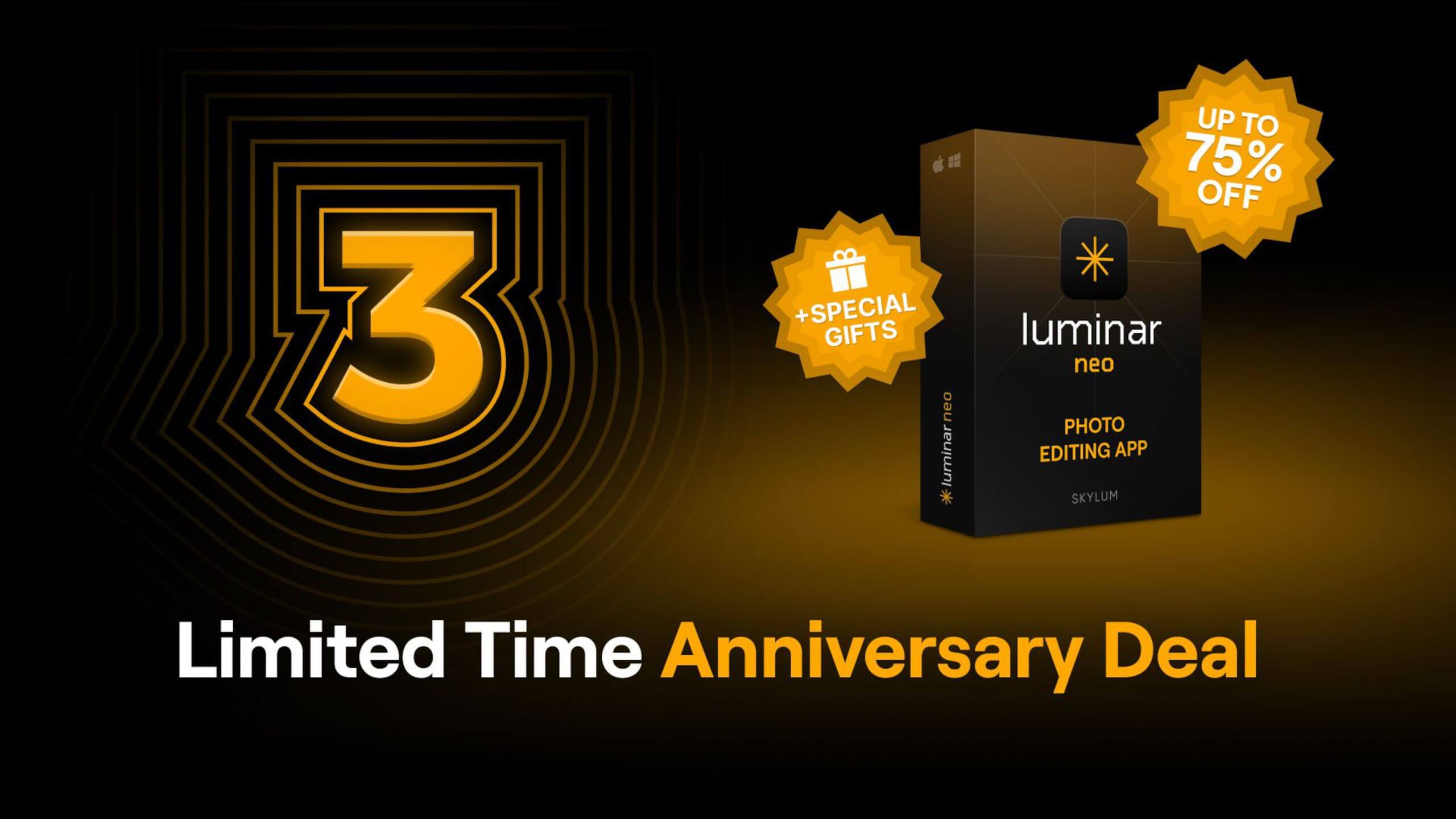 Rayakan ulang tahun ketiga Luminar Neo dengan diskon besar!

 – Beragampengetahuan