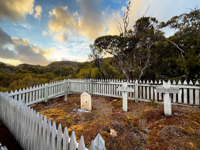 Hardwicke cemetery, Auckland Island, New Zealand