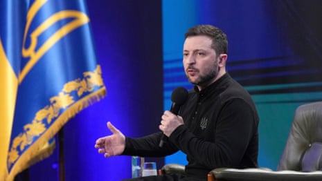 Volodymyr Zelenskyy suggests he would be willing to step down 'for peace' – video