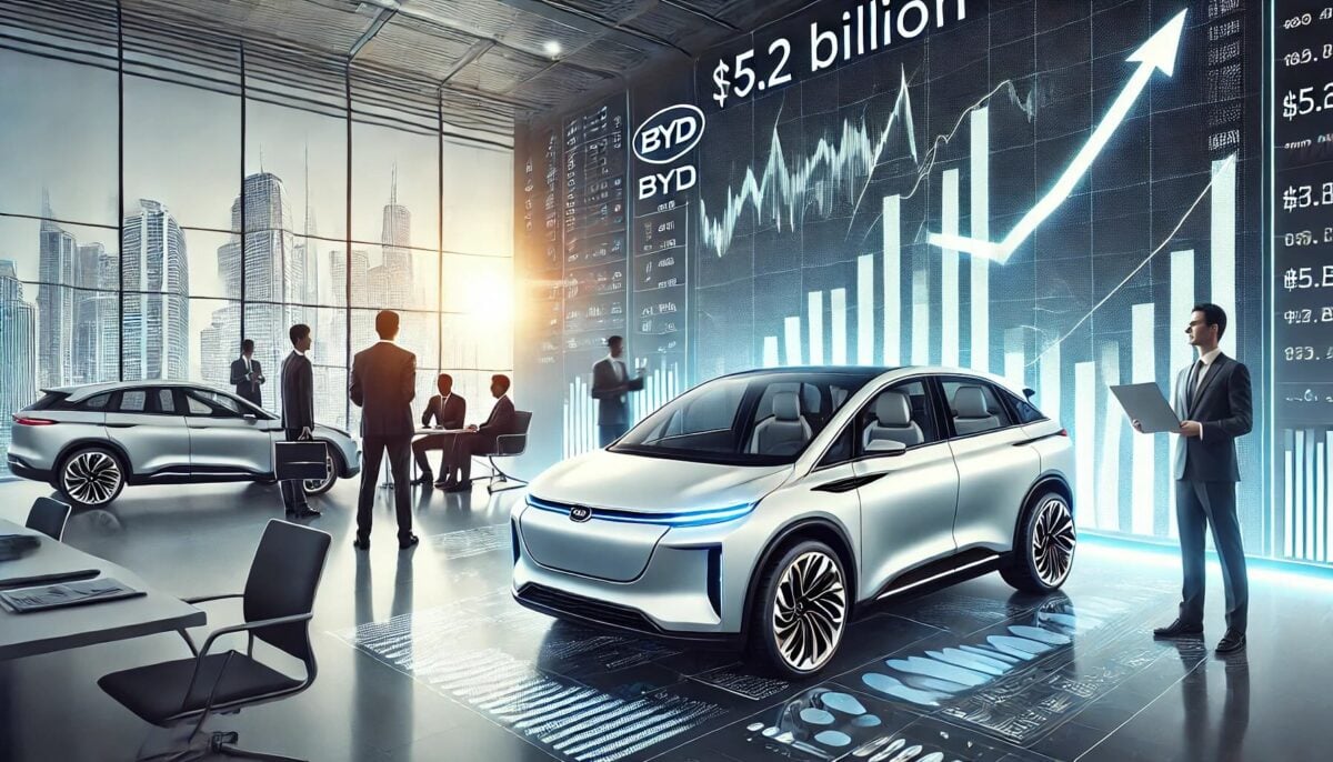 BYD mengumpulkan $ 5,2 miliar untuk meningkatkan pangsa pasar EV

 – Beragampengetahuan
